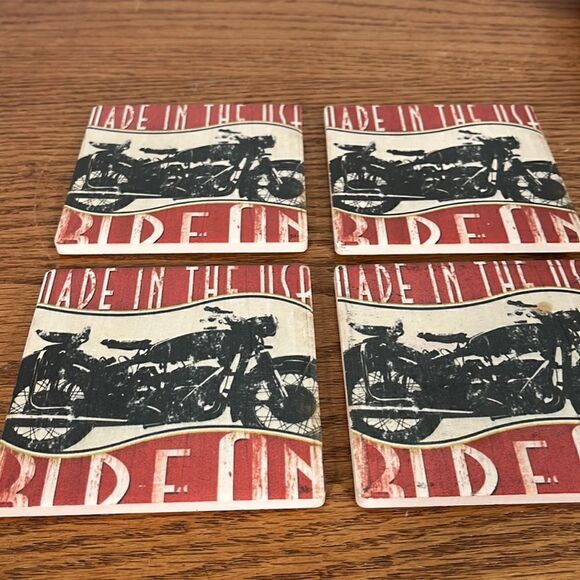 Thirstystone 4  Harley-Davidson Coasters - Picture 2 of 6